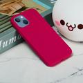 iPhone 15 Liquid Silicone Cover - Hot Pink