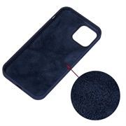 iPhone 15 Liquid Silicone Cover - Mørkeblå