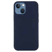 iPhone 15 Liquid Silikone Cover - MagSafe Kompatibel - Mørkeblå