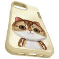 iPhone 15 Nimmy Friends Big Eyed Pet 2.0 katte cover - Kaki