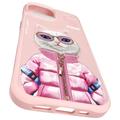 iPhone 15 Nimmy Friends Cool&Cute 2.0 katte cover - Pink