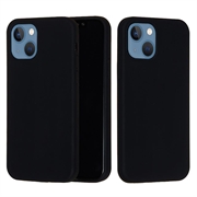 iPhone 15 Plus Liquid Silicone Cover - Sort