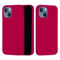 iPhone 15 Plus Liquid Silicone Cover - Hot Pink