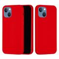 iPhone 15 Plus Liquid Silicone Cover - Rød