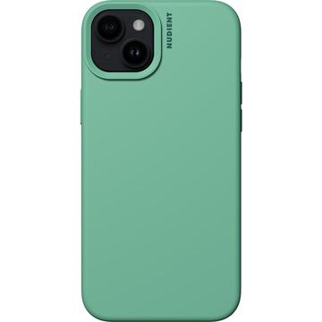 iPhone 15 Plus Nudient Base Silikone Cover - mintgrøn