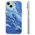 iPhone 15 Plus TPU Cover - Farverig Marmor