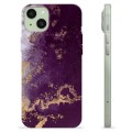 iPhone 15 Plus TPU Cover - Gylden Plomme