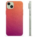iPhone 15 Plus TPU Cover - Ombre Læder