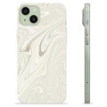 iPhone 15 Plus TPU Cover - Perle Marmor