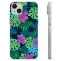 iPhone 15 Plus TPU Cover - Tropiske Blomster