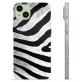 iPhone 15 Plus TPU Cover - Zebra