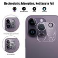iPhone 15 Pro 2-i-1 Sæt Skærmbeskyttelse Hærdet Glas - 9H & Kamera Linse