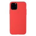 iPhone 15 Pro Anti-Fingeraftryk Mat TPU Cover - Rød