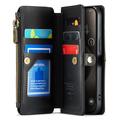iPhone 15 Pro CaseMe C36 RFID Taske / Etui m. Pung - Sort