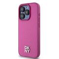 iPhone 15 Pro DKNY Repeat Pattern Stack Logo Cover - MagSafe-kompatibel