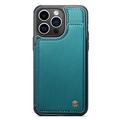 iPhone 15 Pro Max Caseme C22-etui RFID-kortpung - grøn