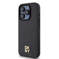 iPhone 15 Pro Max DKNY Repeat Pattern Stack Logo Cover - MagSafe-kompatibel