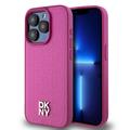 iPhone 15 Pro Max DKNY Repeat Pattern Stack Logo Cover - MagSafe-kompatibel - Pink