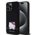 iPhone 15 Pro Max Hello Kitty Daydreaming Liquid Silikone Cover - Sort
