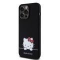 iPhone 15 Pro Max Hello Kitty Daydreaming Liquid Silikone Cover - Sort