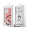 iPhone 15 Pro Max Hello Kitty IML Daydreaming Cover - Lyserød
