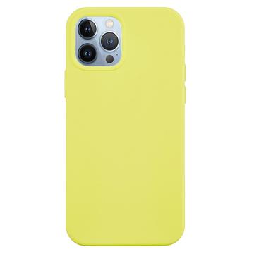 iPhone 15 Pro Max Liquid Silicone Cover - Gul