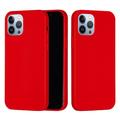 iPhone 15 Pro Max Liquid Silicone Cover - Rød