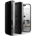 iPhone 15 Pro Max Ringke TG Privacy skærmbeskytter i hærdet glas - sort kant