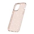 iPhone 15 Pro Max Stylish Glitter Series Hybrid Cover - Guld
