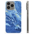 iPhone 15 Pro Max TPU Cover - Farverig Marmor