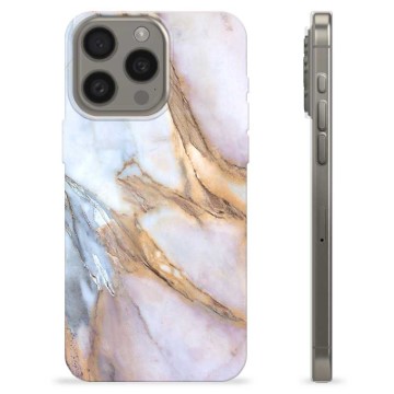 iPhone 15 Pro Max TPU Cover - Elegant Marmor