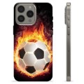 iPhone 15 Pro Max TPU Cover - Fodbold Flamme