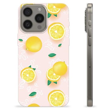 iPhone 15 Pro Max TPU Cover - Citron Mønster