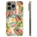 iPhone 15 Pro Max TPU Cover - Lyserøde Blomster