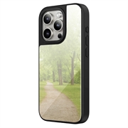 iPhone 15 Pro Spejl Cover - MagSafe-kompatibel - Sort