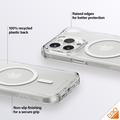 iPhone 15 Pro PanzerGlass HardCase MagSafe-etui kompatibel med D3O - klar