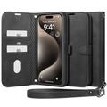 iPhone 15 Pro Spigen Wallet S Pro pung etui - sort