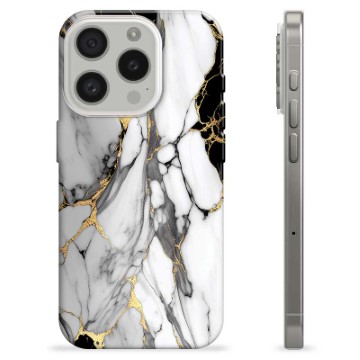 iPhone 15 Pro TPU Cover - Calacatta