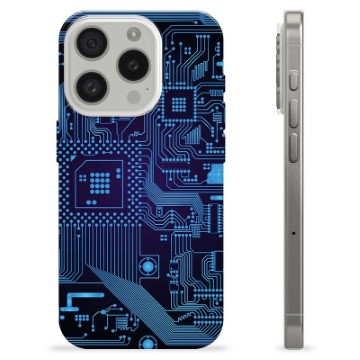 iPhone 15 Pro TPU Cover - Kredsløbsplade