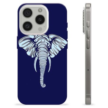 iPhone 15 Pro TPU Cover - Elefant