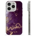 iPhone 15 Pro TPU Cover - Gylden Plomme