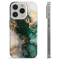 iPhone 15 Pro TPU Cover - Jade Marmor