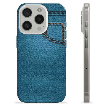 iPhone 15 Pro TPU Cover - Jeans
