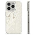 iPhone 15 Pro TPU Cover - Perle Marmor