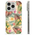 iPhone 15 Pro TPU Cover - Lyserøde Blomster