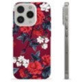 iPhone 15 Pro TPU Cover - Vintage Blomster