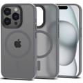 iPhone 15 Pro Tech-Protect Magmat Cover - MagSafe Kompatibel - Mat Titanium