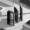 iPhone 15 Ringke TG Privacy skærmbeskytter i hærdet glas - sort kant
