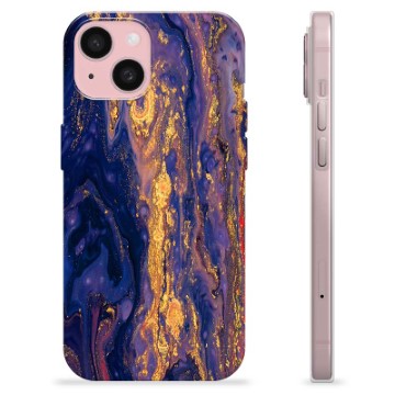 iPhone 15 TPU Cover - Gylden Skumring
