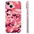 iPhone 15 TPU Cover - Pink Camouflage